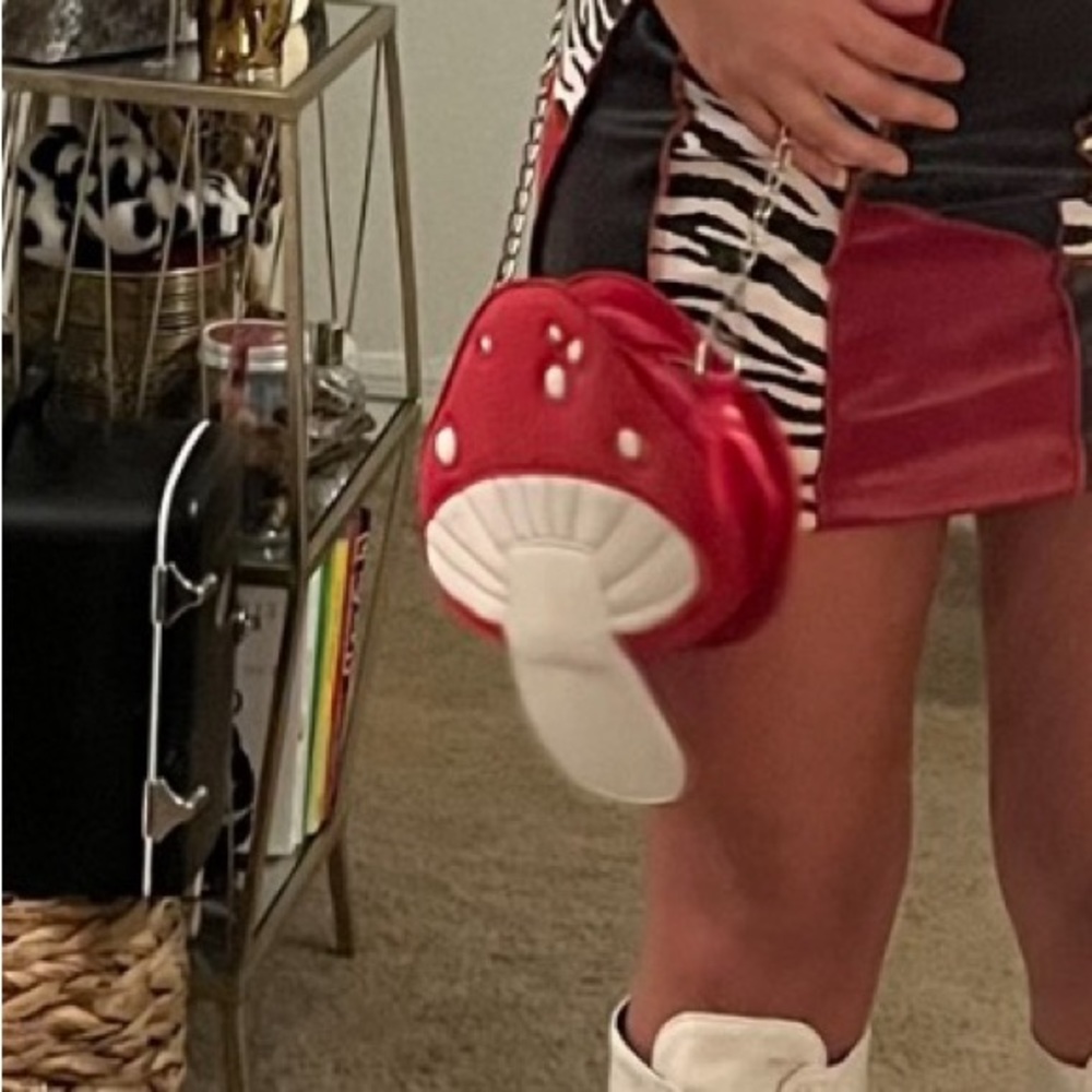 Red mushroom purse 🍄 never used